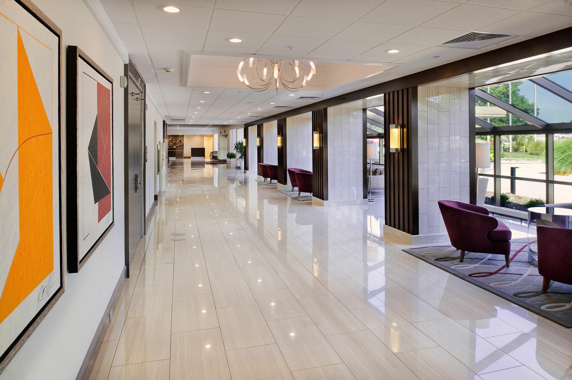 Marriott St. Louis Airport Hotel Edmundson Bagian luar foto